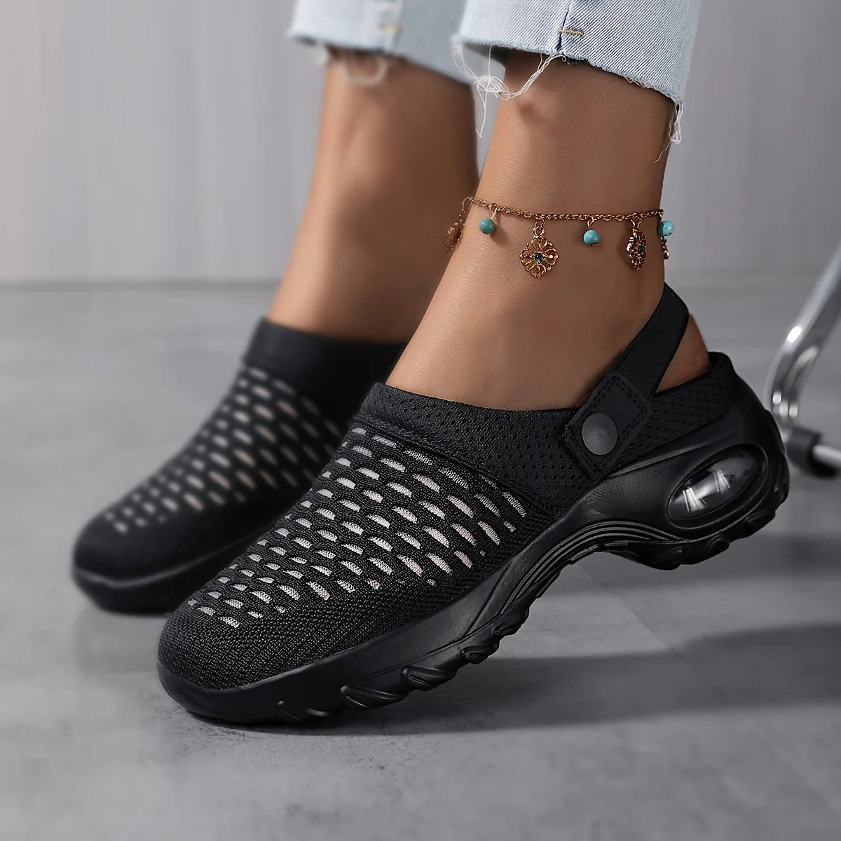 【35-43】 Sandalias de suela suave transpirables para mujer de nueva moda