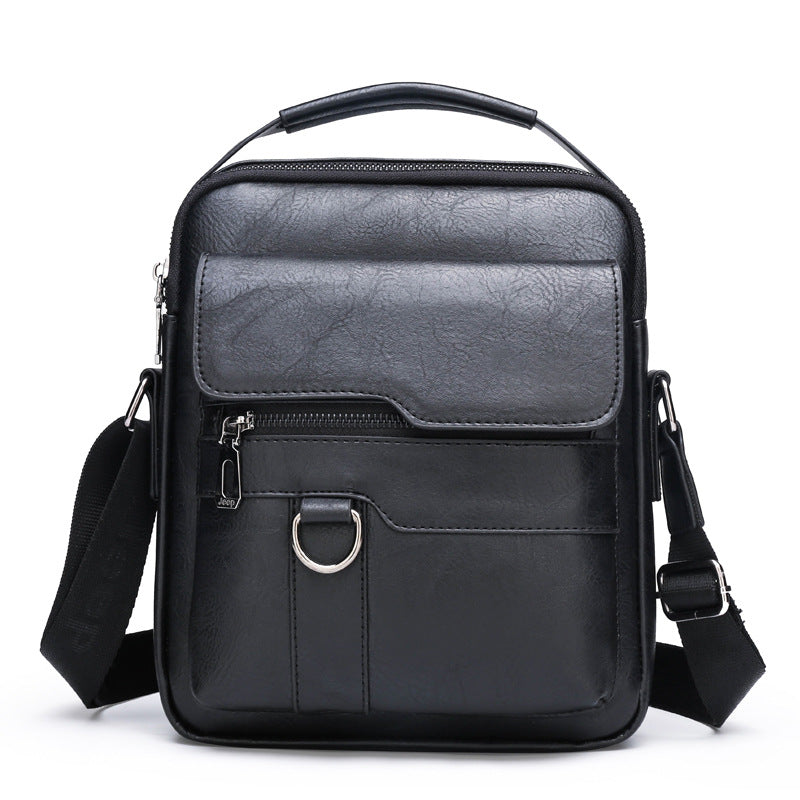 👜 Bolso informal de piel de vaca para hombre a la moda