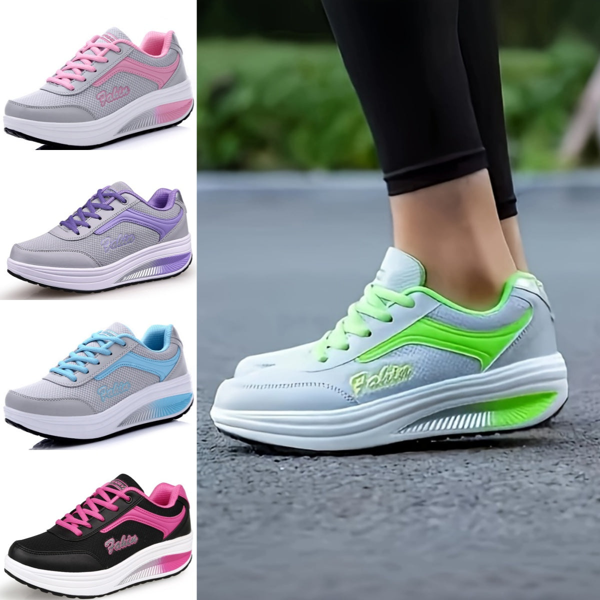 【35-43】2025 nuevos zapatos deportivos casuales transpirables de moda para mujer