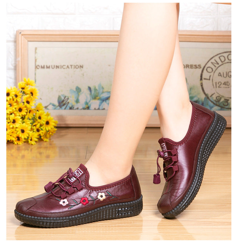 ⭐️【36-41】🔥Zapatos casuales de mujer, modernos y cómodos, de suela blanda, antideslizantes e impermeables.