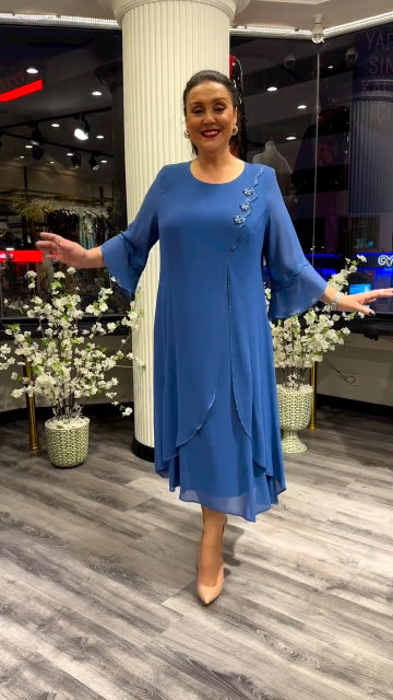 【S-5XL】❤️2024 Nuevos vestidos de gasa de alta calidad