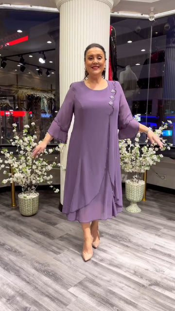 【S-5XL】❤️2024 Nuevos vestidos de gasa de alta calidad