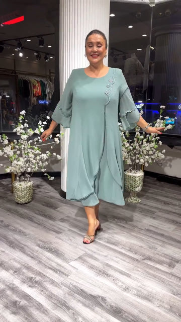 【S-5XL】❤️2024 Nuevos vestidos de gasa de alta calidad